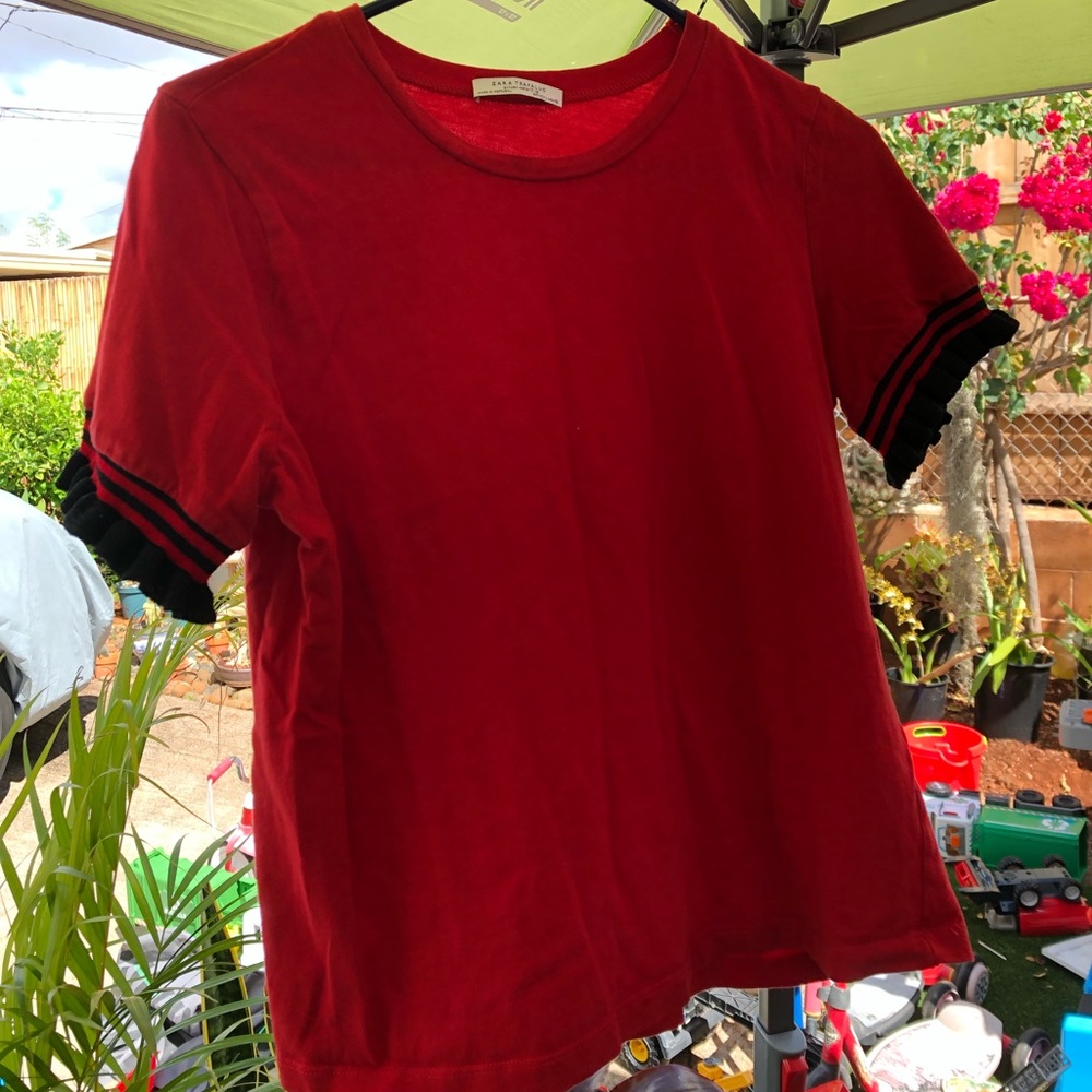 Red Zara Top